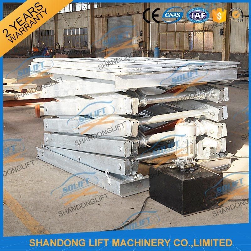 Stationary Fixed Electric Scissor Elevator Car Lift Platform