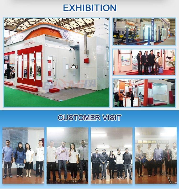 Wld8400 Ce Water Based Paint Booth for Furniture