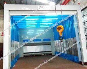 Environmental Protection Mobile Paint Room Telescopic Grinding Room