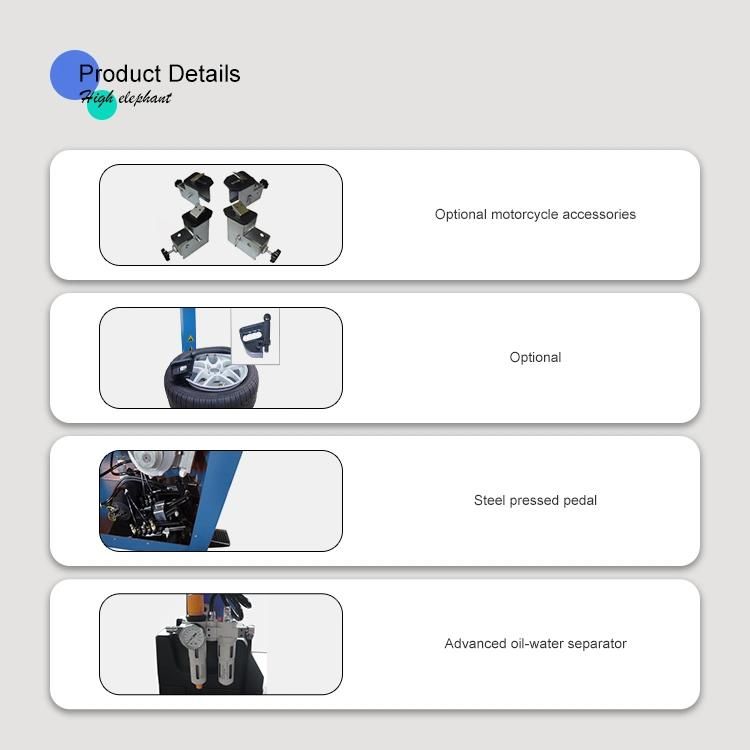 Vehicle Tire Repair Equipment Tyre Changing Full Automatic Tire Changer Machine for Sale