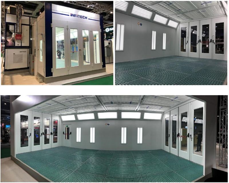 Full Downdraft Spraying Painting Booth for Auto Refinishing