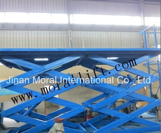 Hydraulic Heavy Loading Vertical Scissor Car Lift