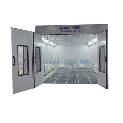 CE Approved Basic and Economic Product Series Car Spray Paint Booth with Moveble Infrared Light