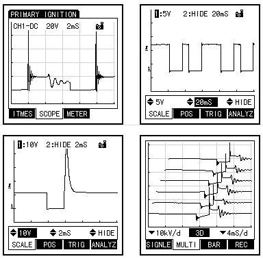 Mt3500 Oscilloscope Hand-Held Auto Engine Analyzer