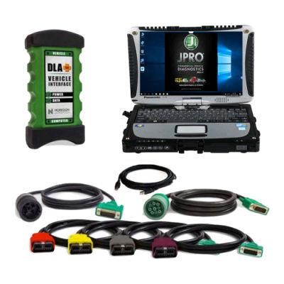 2021 V2.2 Noregon Jpro Professional Truck Diagnostic Scan Tool Plus Panasonic CF19 I5 4GB Laptop