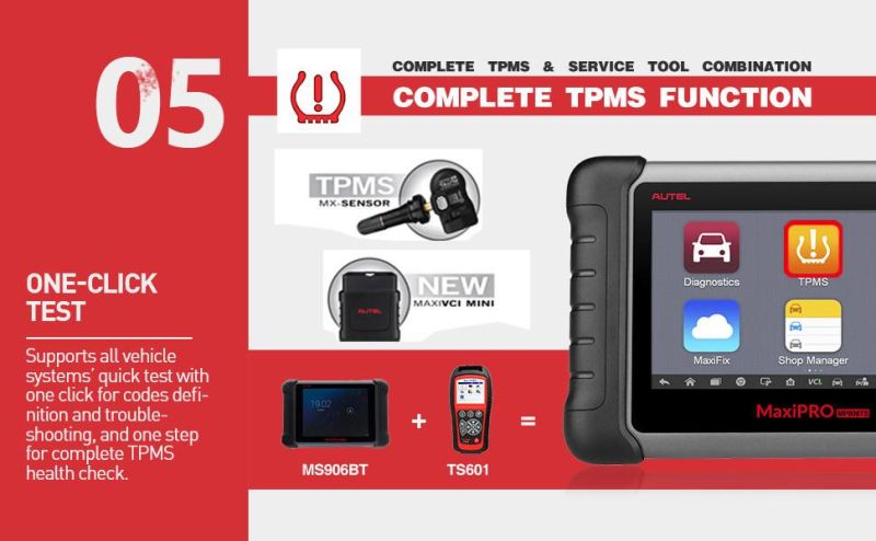 Autel Maxipro MP808ts Diagnostic Tools TPMS Autel Scanner MP808ts Maxi PRO Diagnostic Tools HP