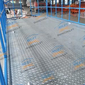 Hydraulic Lift Hot Galvanizing Lift Car Scissor Lift with Ce