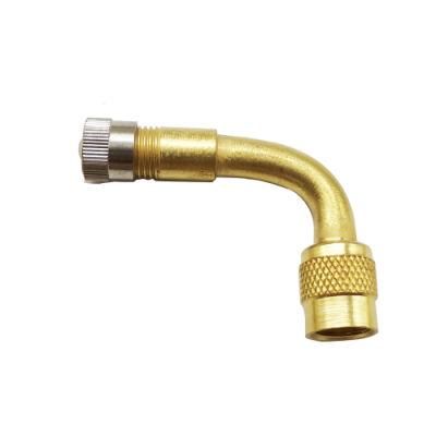 Flexible Valve Stem Extenders with 45, 90, 135 Degree Brass Tire Valve Extension Adaptor for Truck Motorcycle Bike Scooter