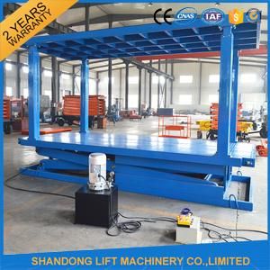 Scissor Design Home Used Mechanical Double Parking Car Lift