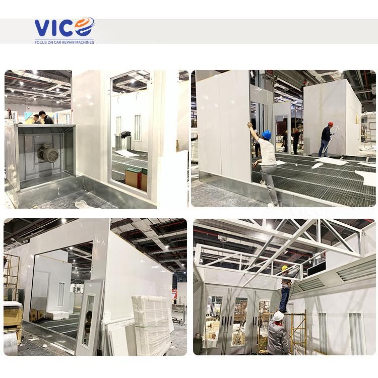 Vico Car Body Spray Booth Spraying Tanning Oven Auto Body Repair