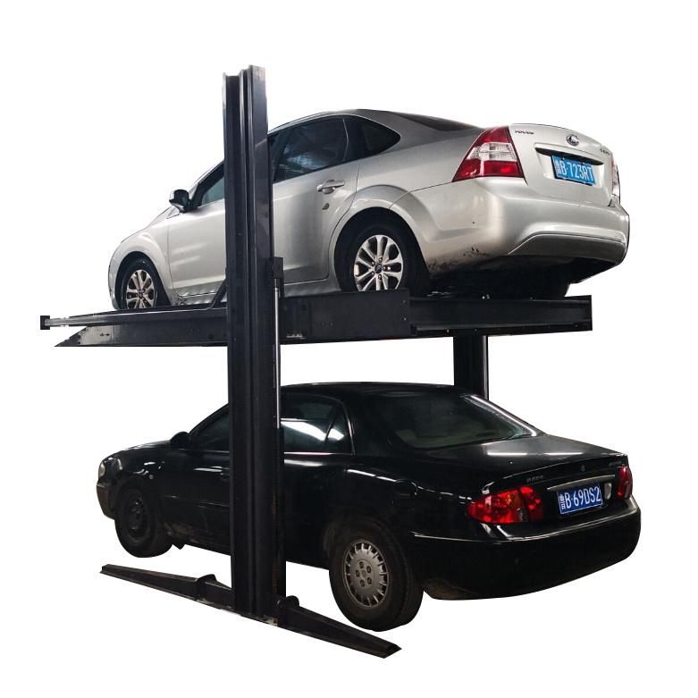 Factory Price 4s Shop Double Stacker Smart Hydraulic Car Parking Lift