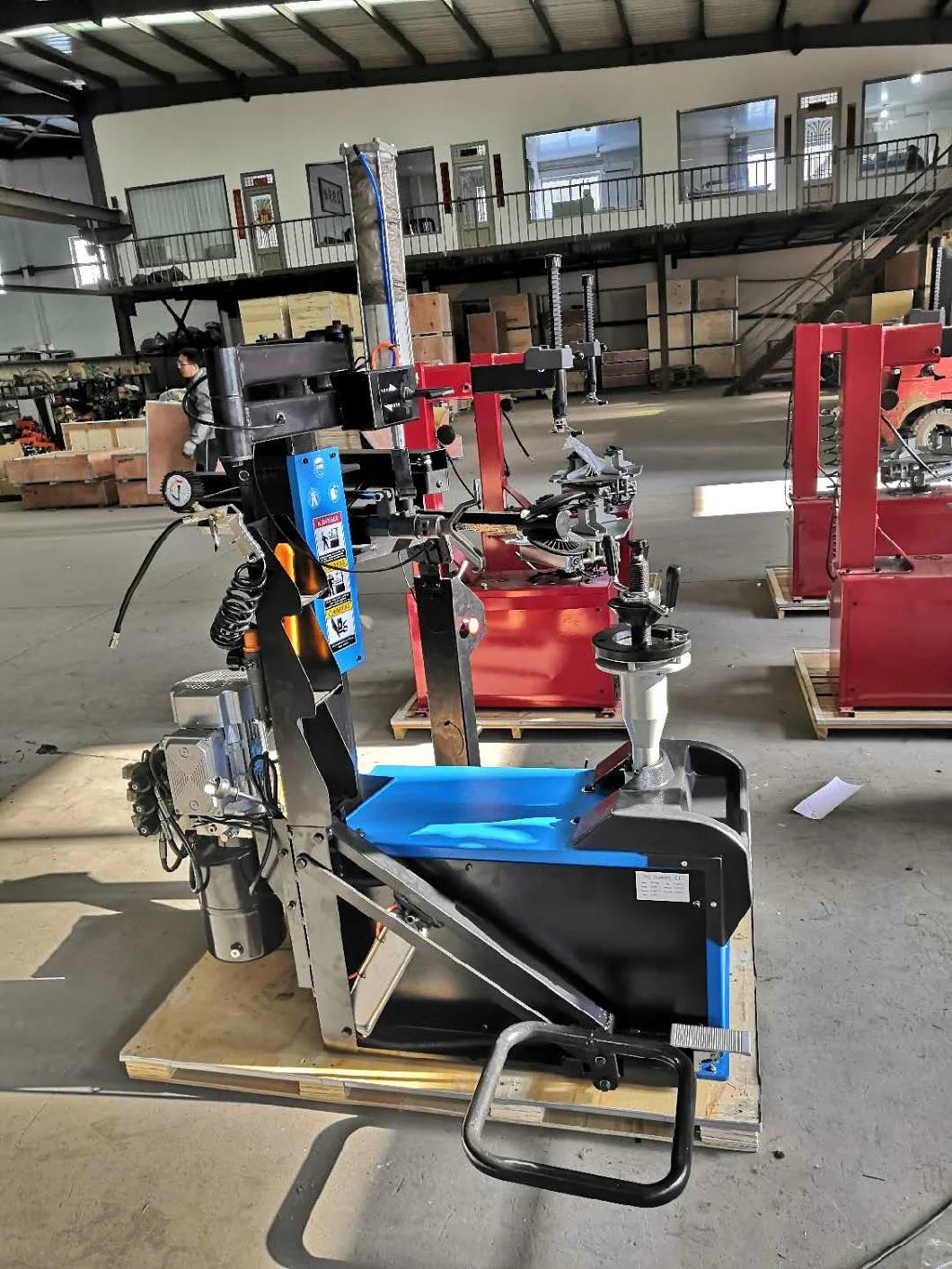 Touchless Hydraulic Car Tire Changer Used in Tire Service Workshop