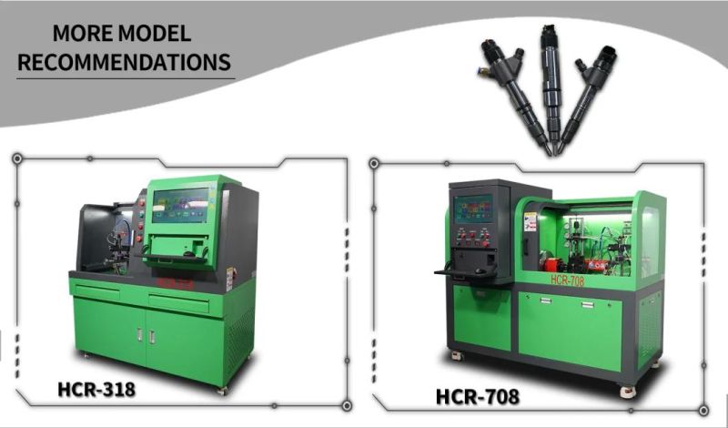 Common Rail Diagnostic Equipment Hcr-318c Common Rail Test Bench Dts300 with 220V 380V Qr Ima Coding Bip Function