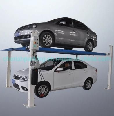 Auto Hydraulic Four Post Car Hoist Parking Lift