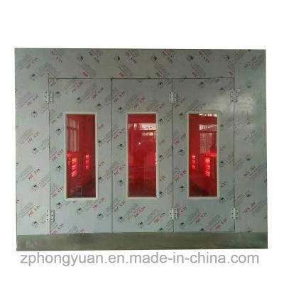 Manufacture Car Paint Spray Booth Painting Room with Italy Diesel Burner