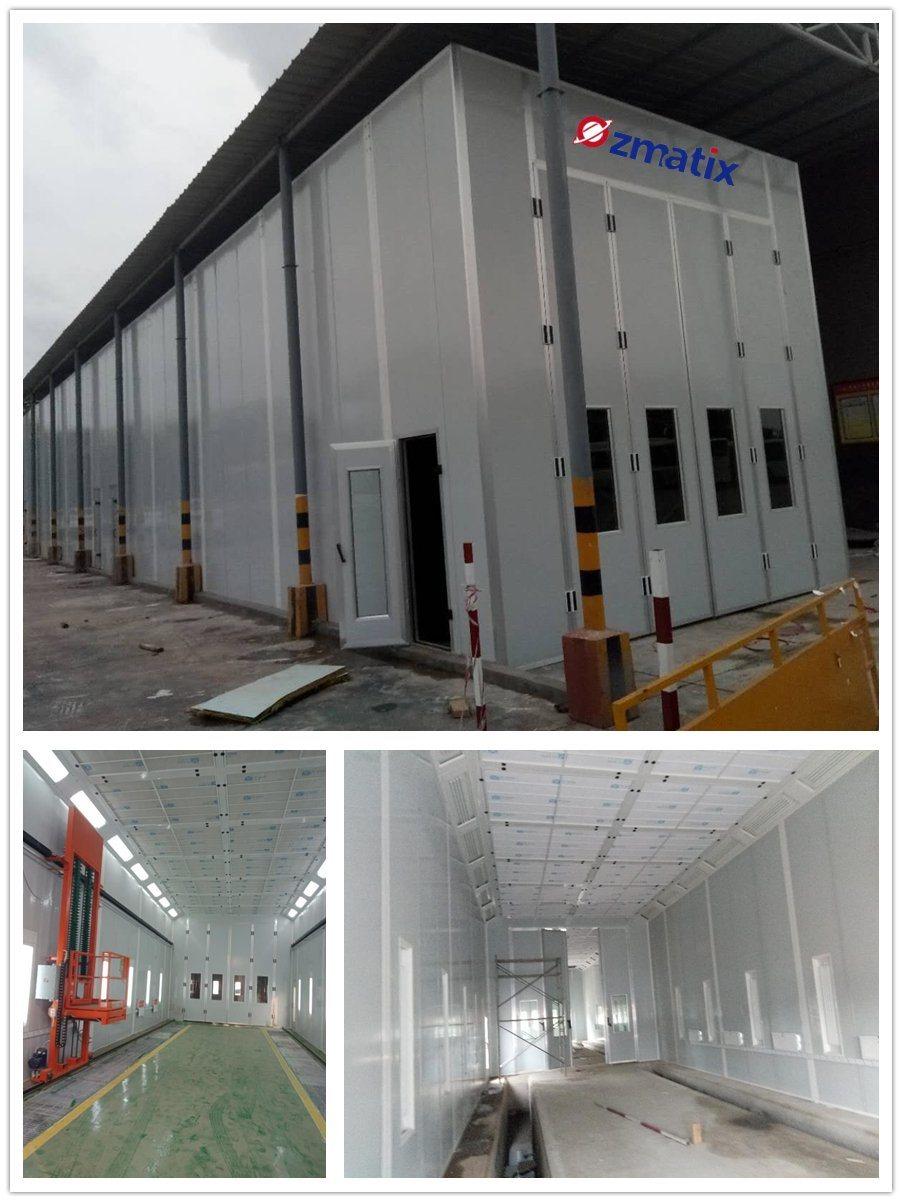 Auto Spray Booth Car Painting Booths Car Painting Oven Customized Size Truck Bus Spraybooth