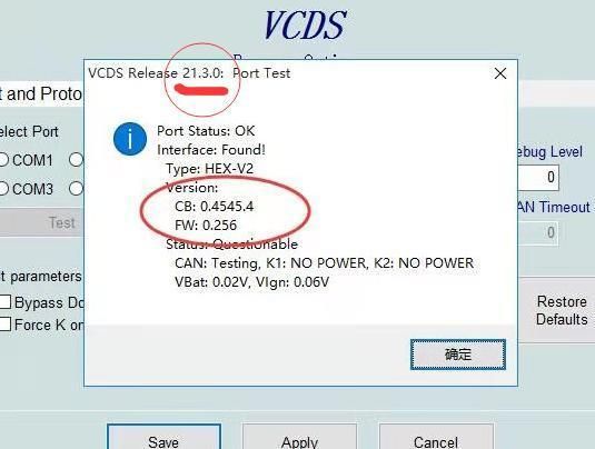 Vcds Hex-V2 V21.9.0 COM 21.9.0 Vcds Cable Hex V2 Intelligent Dual-K & Can USB Interface