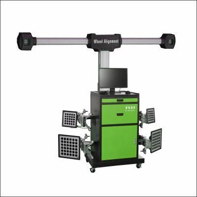 High Precise Auto 3D Wheel Alignment Machine Wheel Aligner 4 Post Car Lift Pl-3D-5555