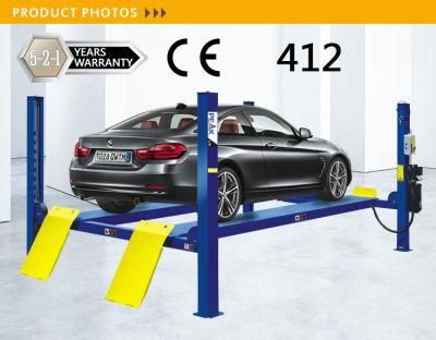 High Quality Heavy Duty Ce Certified 5.5t 4 Post Auto Lift (412)