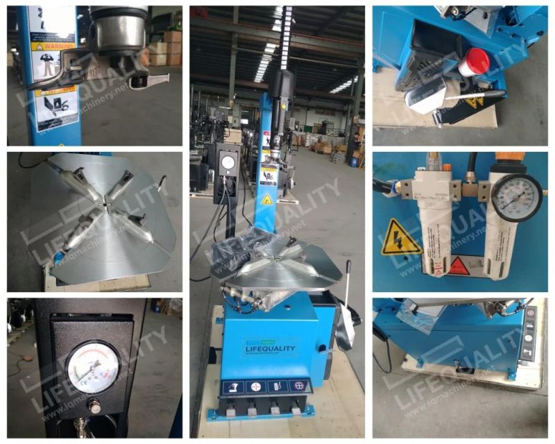 Tilting Semi Automatic Car Tyre Changer 10"-24"