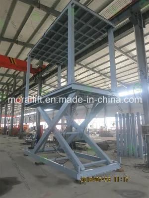 Vertical Inground Double Deck Car Lift Car Parking Lift Platform