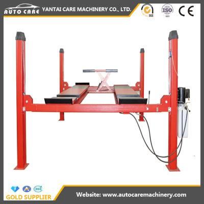 5.5t Garage Equipment Four Post Hydraulic Car Lift with Second Jack