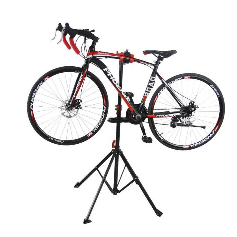 Wholesale Customized Steel 306 Degree Rotation Magnetic Tray Repair Bike Stand