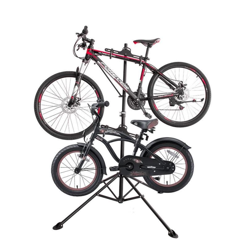 Steel Screw Control with Magnetic Clay Bicycle Park Repair Stand