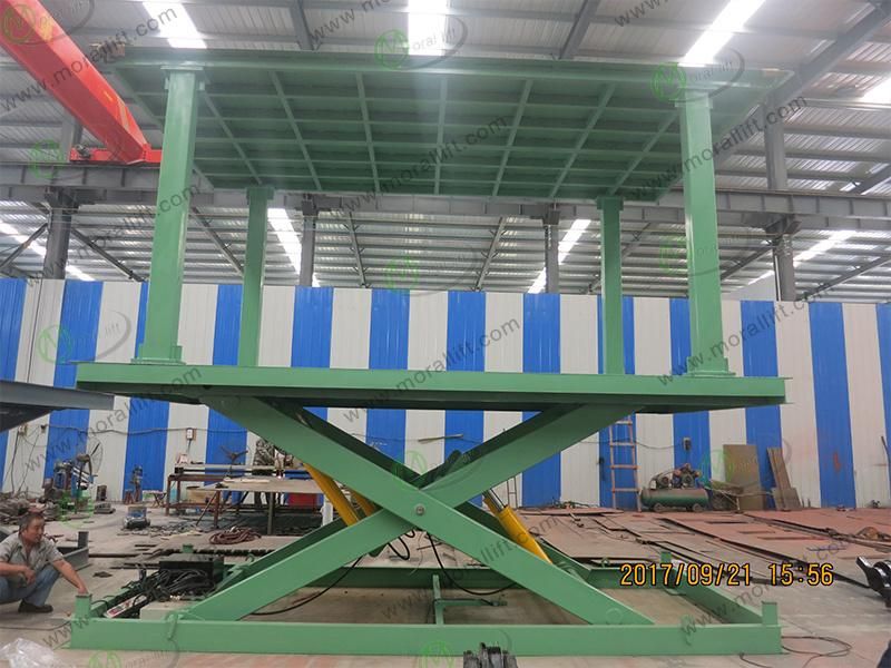 Scissor Type Inground Hydraulic Parking Car Lift