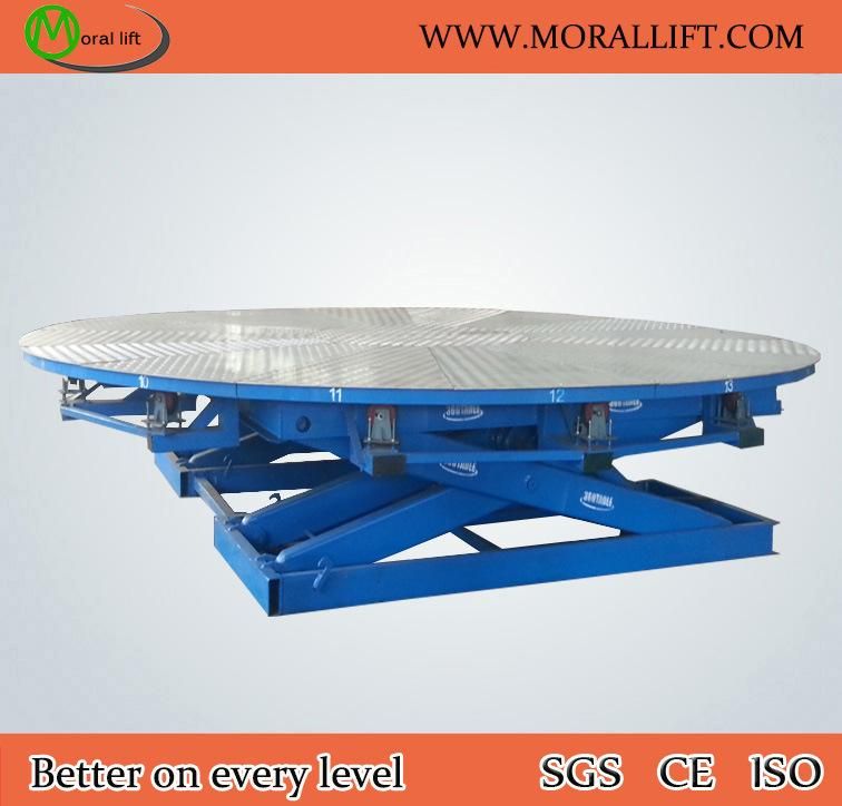 Hydraulic Operated Lifting and Rotating Table