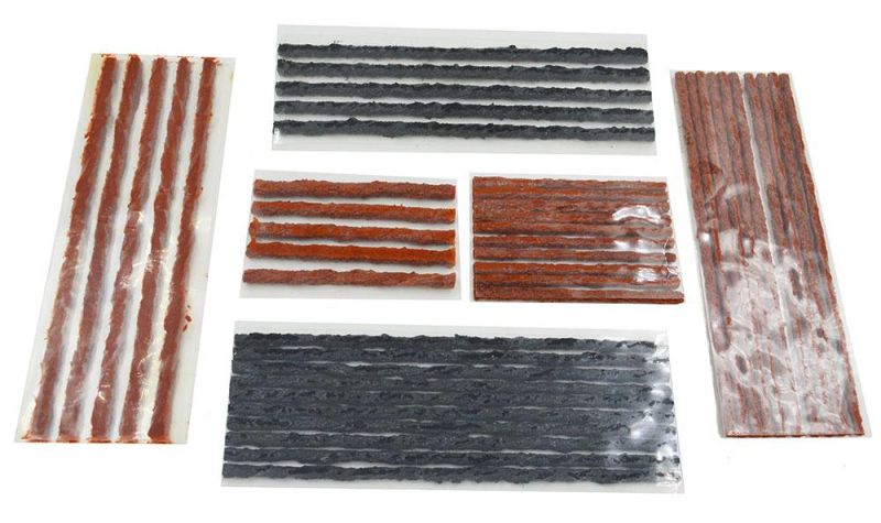 Tire Repair Seal String Brown Color Tire Puncture Plug Tubeless Tyre Seal Strips