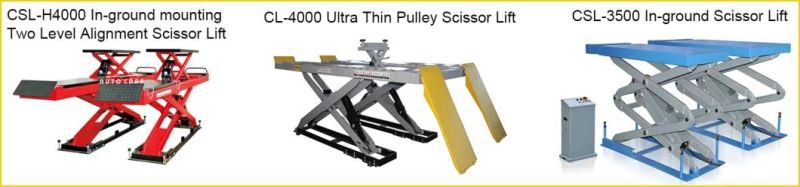 3D Four Wheel Alignment with Car Lift, Tire Changer and Wheel Balancer