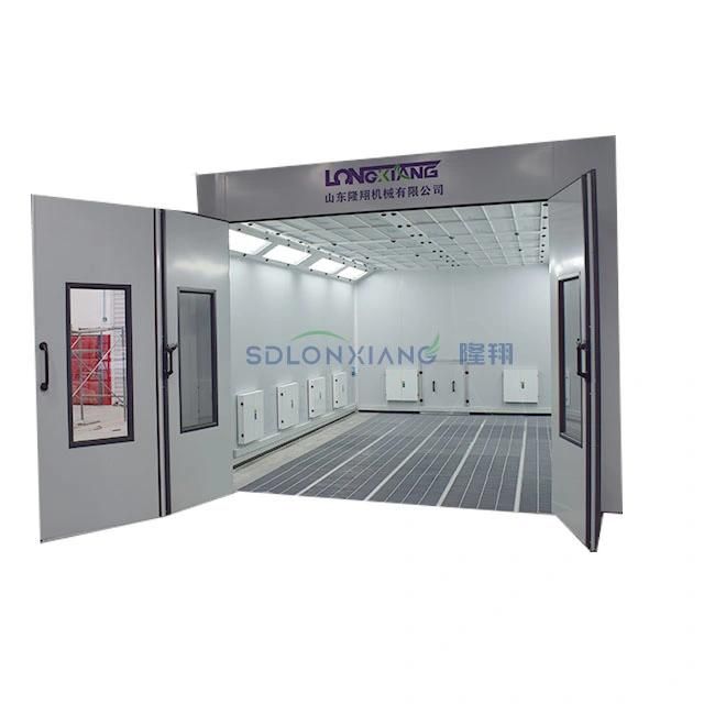 Efficient Car Spray Booth Design Paint Room Customied Spray Booth with Electric Heating