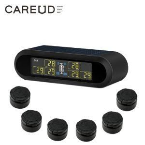 6 Wheels Trailer TPMS Wireless Tire Pressure Monitoring System for 6 Tires Caravan or Bus