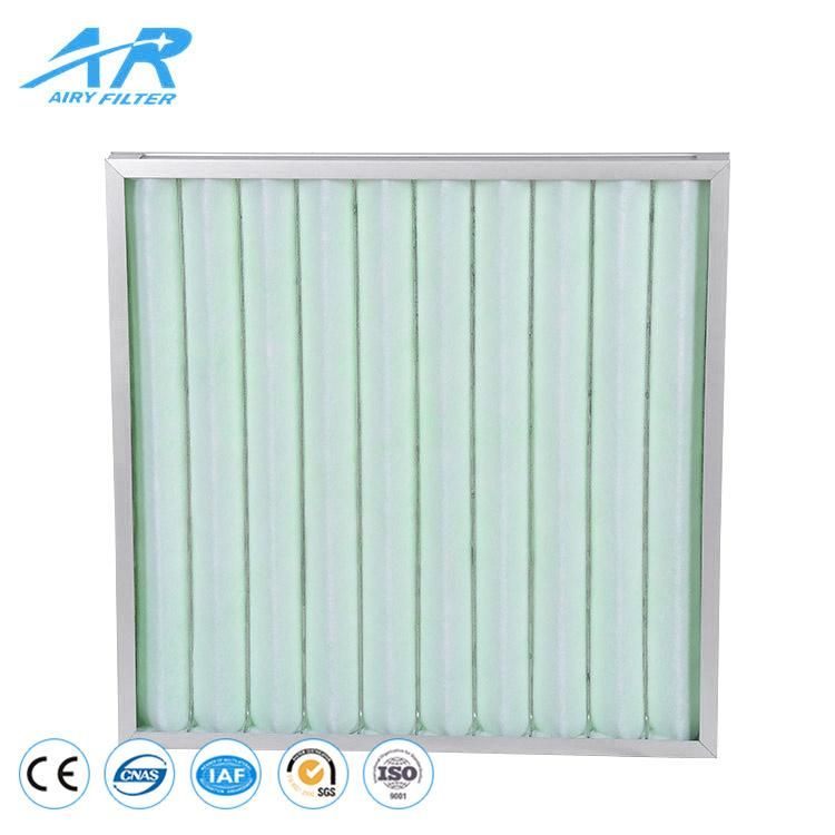 Washable Pleated Pre Panel Filter Spray Booth Filter