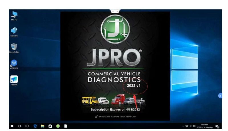 Jpro Professional Truck Diagnostic Scan Tool 2021 V2.2 Heavy-Duty Medium-Duty Truck Scanner Noregon Jpro Dla+ 2.0 Adapter
