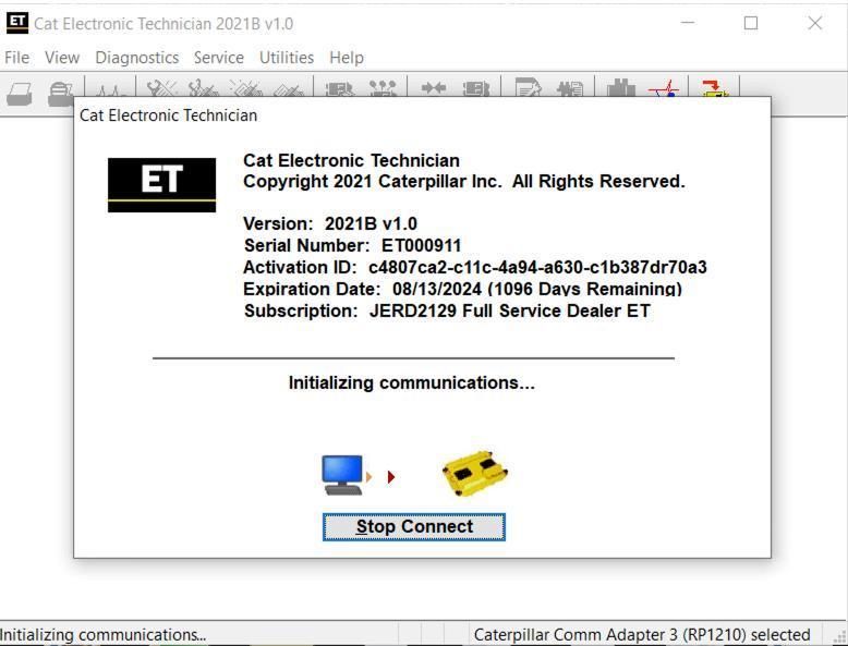 Et 2021b Electronic Technician Diagnostic Software Latest Version with 1 Time Free Activation