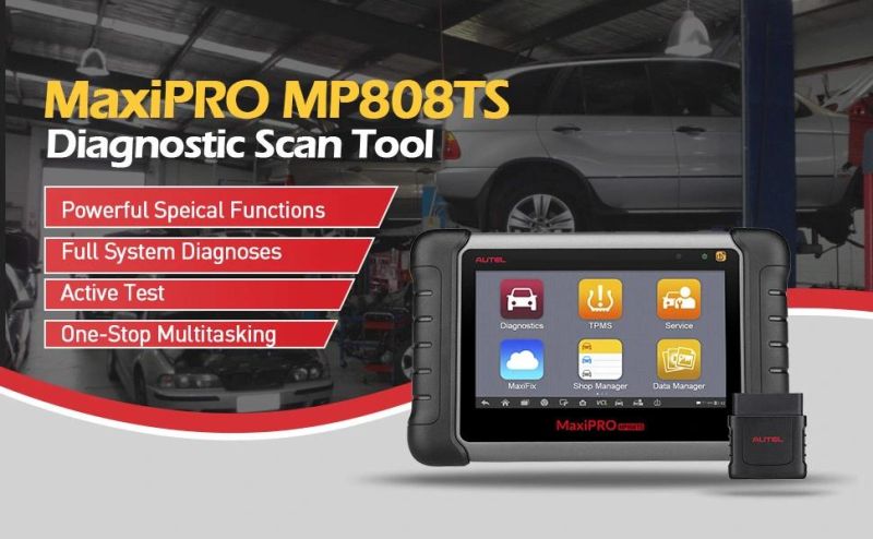 Autel MP808ts Maxi PRO MP808ts Autel Maxi PRO MP808ts MP808ts Support Full System Diagnoese and TPMS Functions