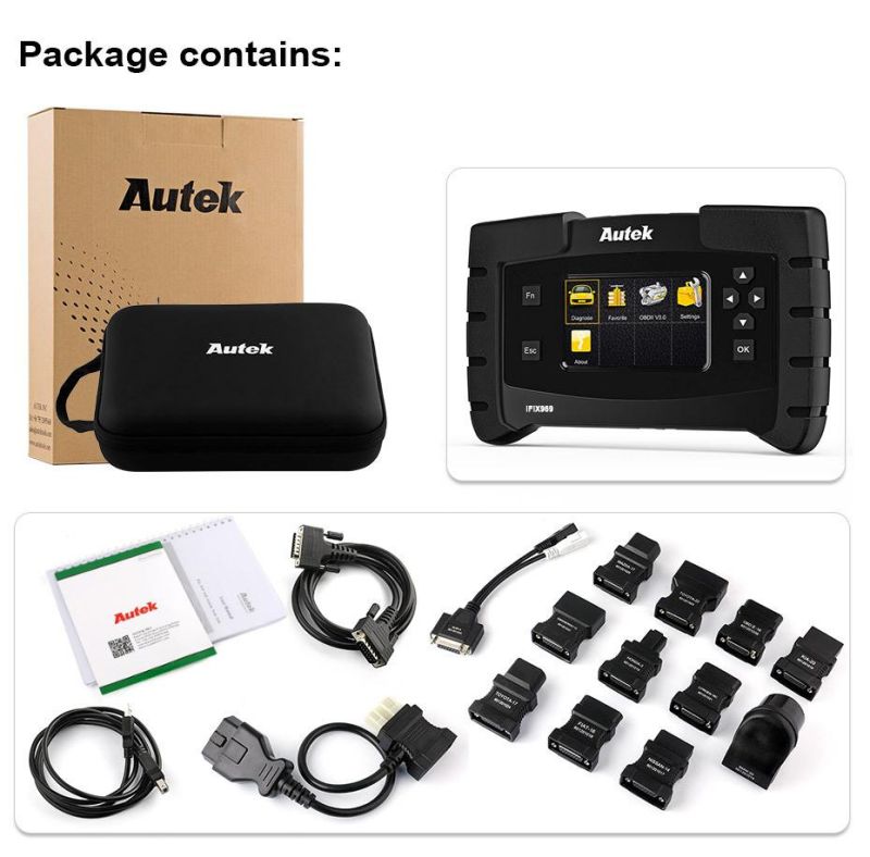 Autek Ifix969 Auto Car Full System Diagnostic Scanner Full Configuration