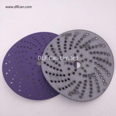 High Quality Multi-Hole Purple Sanding Disc P120