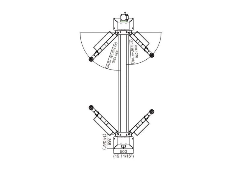 on-7224e Floorplate 2 Post Lifts (Electrical Release)