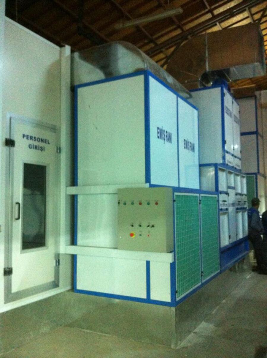Good Price and Quality Furniture Paint Spray Booth for Wooden and Metal Parts Furniture