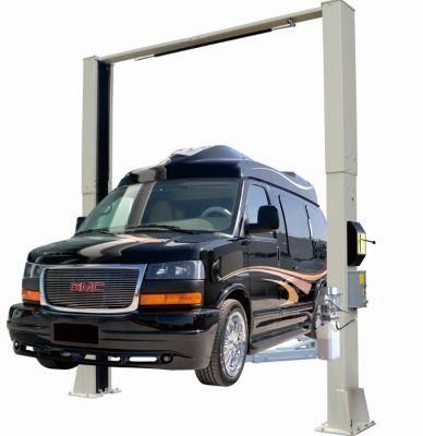 8215D 5000kg Clear Floor Two Post Lift Hydrau Portable Hoist for Automobile Vehicles, Garage, Workshop Repair