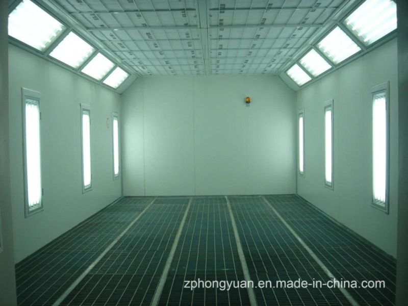 High Quality Diesel Heating Automotive Paint Spray Booth for Car Garage