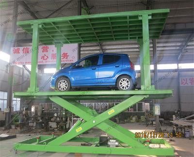 China Underground Car Parking Lift with Roof