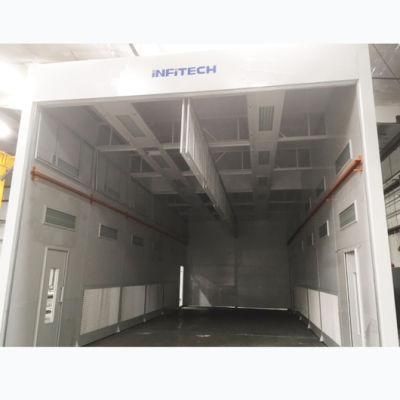 Dry Filter Side Downdraft Spray Baking Cabin / Paint Baking Cabin for Large Vehicles