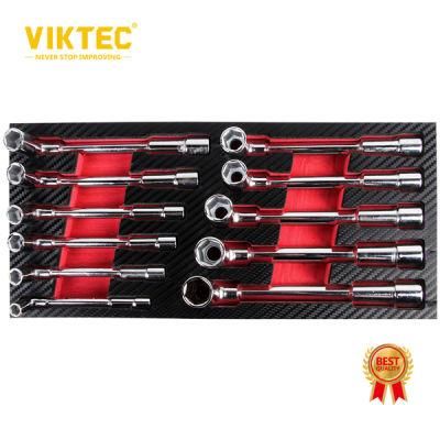 11PC Pipe Head Wrench Module Vt05092)