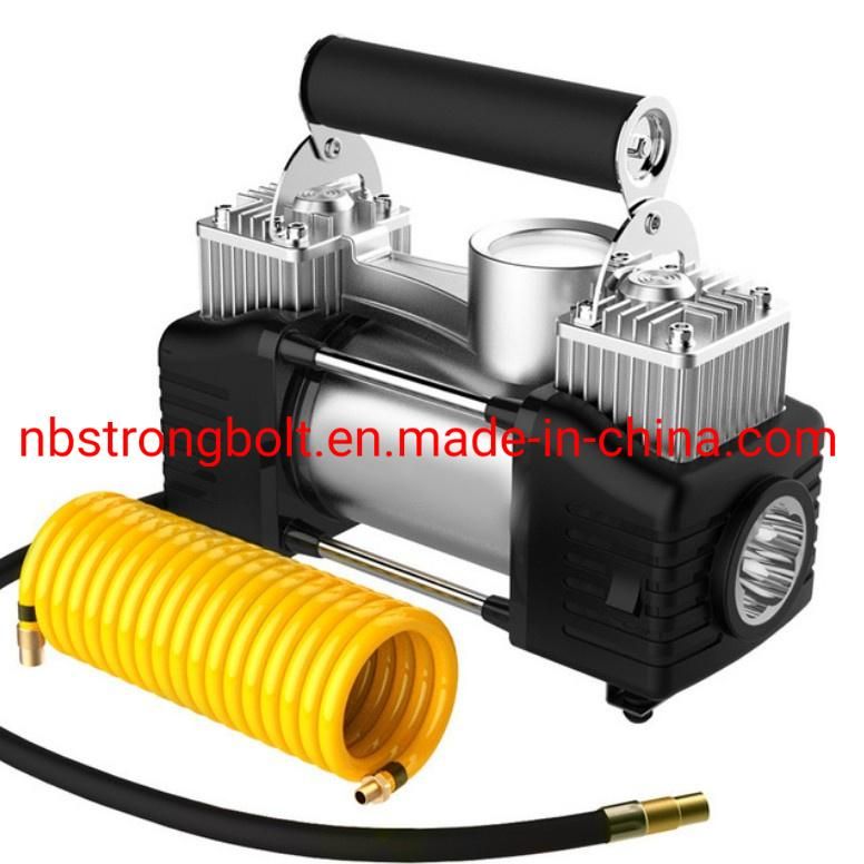 Digital Double Cylinder Inflatable Pump 12V Car Tire Inflator Pump