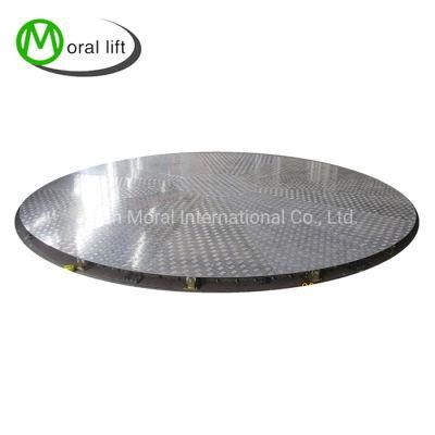 Aluminum/Steel Table Customizable Diameter Rotating Car Platform