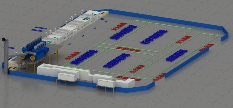 Water Test Line Automatic Painting Coating Line with High Quality